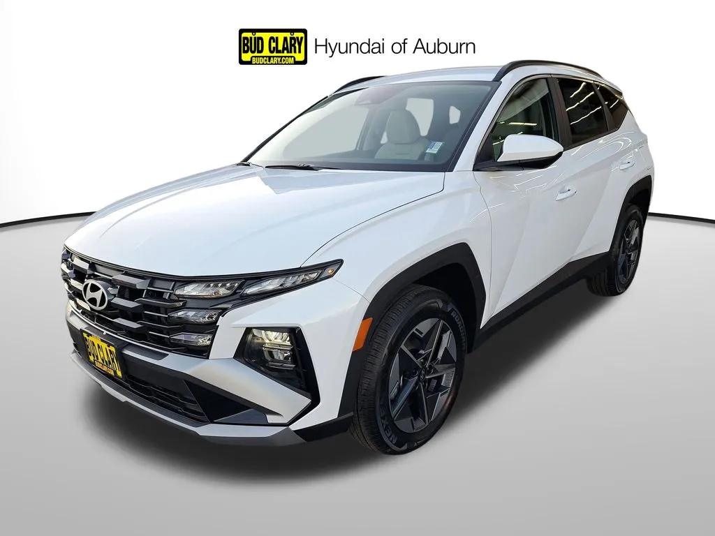 White 2026 Hyundai Tucson Hybrid SEL for sale in Auburn, WA