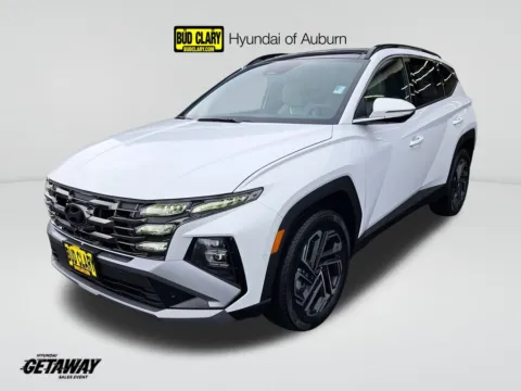 White 2026 Hyundai Tucson Hybrid Limited for sale in Auburn, WA