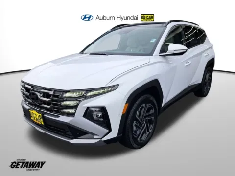 White 2026 Hyundai Tucson Hybrid Limited for sale in Auburn, WA
