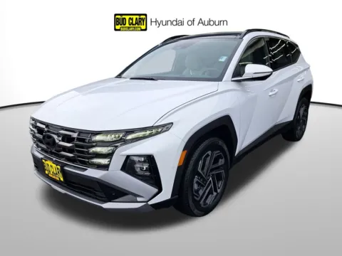 White 2026 Hyundai Tucson Hybrid Limited for sale in Auburn, WA