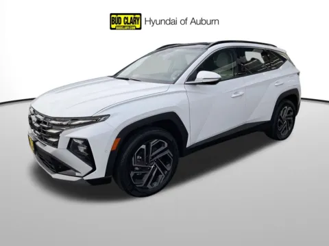 White 2026 Hyundai Tucson Hybrid Limited for sale in Auburn, WA