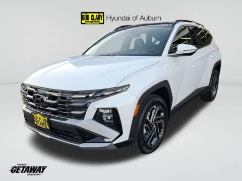 White 2026 Hyundai Tucson Hybrid Limited for sale in Auburn, WA