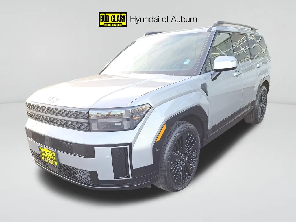 Silver 2026 Hyundai Santa Fe Hybrid Calligraphy for sale in Auburn, WA