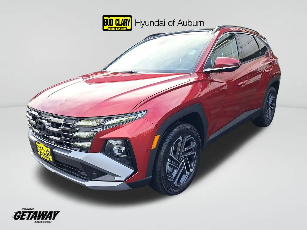 Red 2026 Hyundai Tucson Hybrid Limited for sale in Auburn, WA