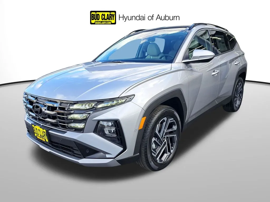 Silver 2026 Hyundai Tucson Hybrid Limited for sale in Auburn, WA
