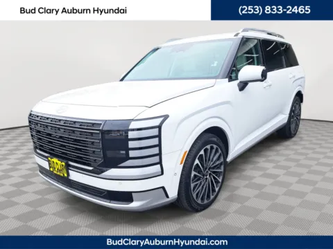 White 2026 Hyundai Palisade Hybrid Calligraphy for sale in Auburn, WA