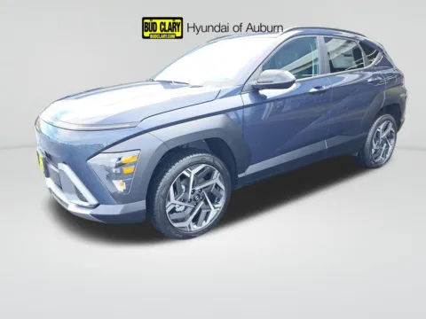 Blue 2026 Hyundai Kona SEL Premium for sale in Auburn, WA