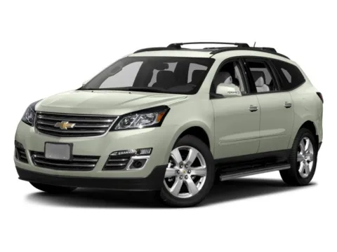 White 2016 Chevrolet Traverse LTZ for sale in DeRidder, LA