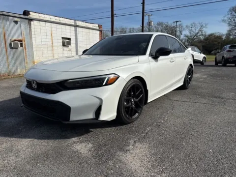 White 2025 Honda Civic Sedan Sport for sale in DeRidder, LA