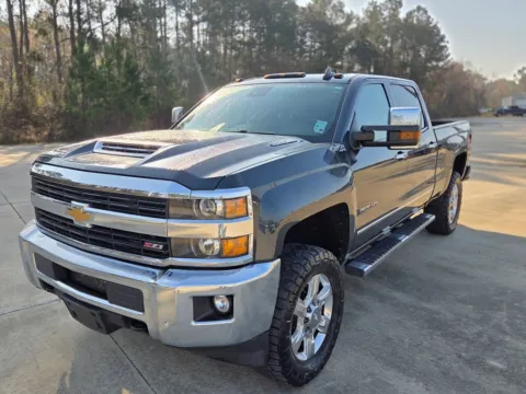 Gray 2017 Chevrolet Silverado 2500HD LTZ for sale in DeRidder, LA