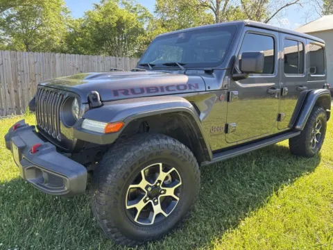 Gray 2021 Jeep Wrangler Unlimited Rubicon for sale in DeRidder, LA