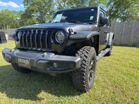 Gray 2021 Jeep Wrangler Unlimited Willys Sport for sale in DeRidder, LA