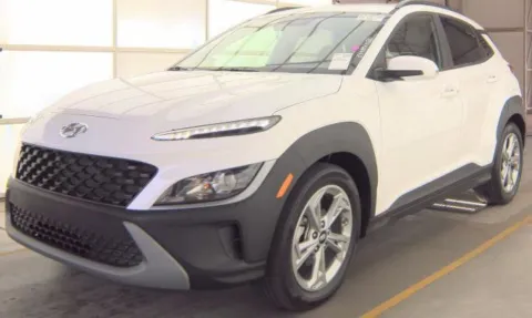 White 2023 Hyundai Kona SEL for sale in DeRidder, LA