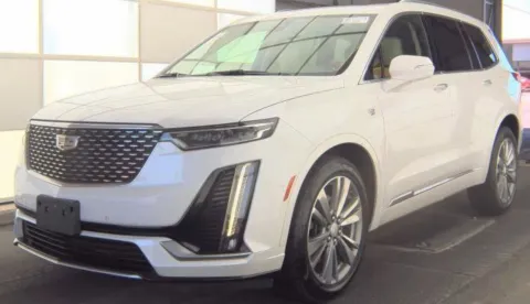 White 2022 Cadillac XT6 Premium Luxury for sale in DeRidder, LA
