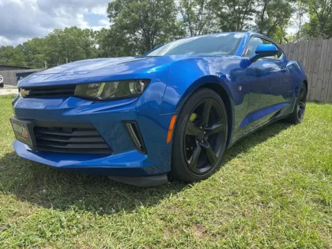 Blue 2018 Chevrolet Camaro 1LT for sale in DeRidder, LA