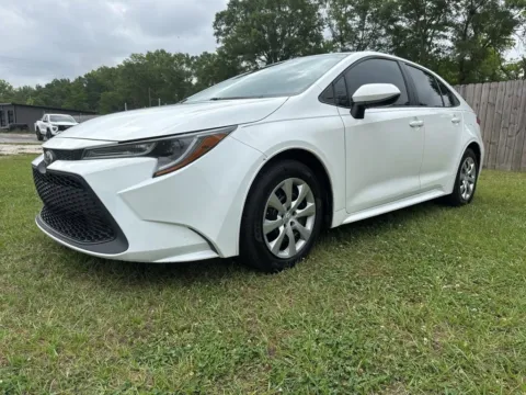 White 2021 Toyota Corolla LE for sale in DeRidder, LA
