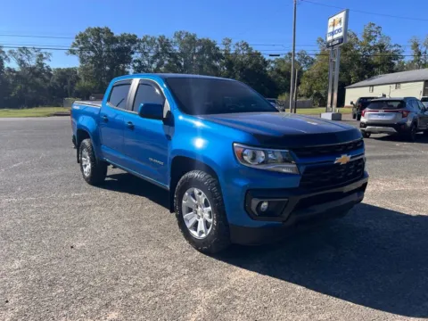 Blue 2022 Chevrolet Colorado 4WD LT for sale in DeRidder, LA