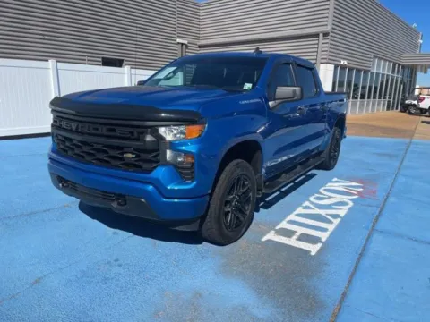 Blue 2023 Chevrolet Silverado 1500 Custom for sale in Alexandria, LA