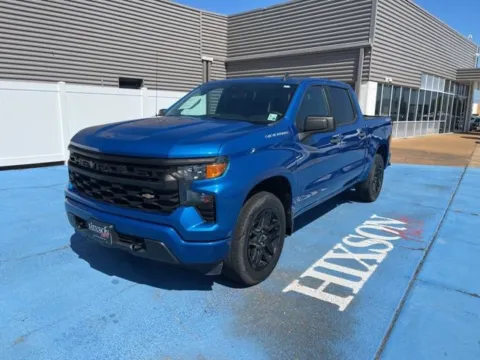 Blue 2022 Chevrolet Silverado 1500 Custom for sale in Alexandria, LA