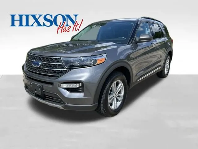 Gray 2022 Ford Explorer XLT for sale in Leesville, LA