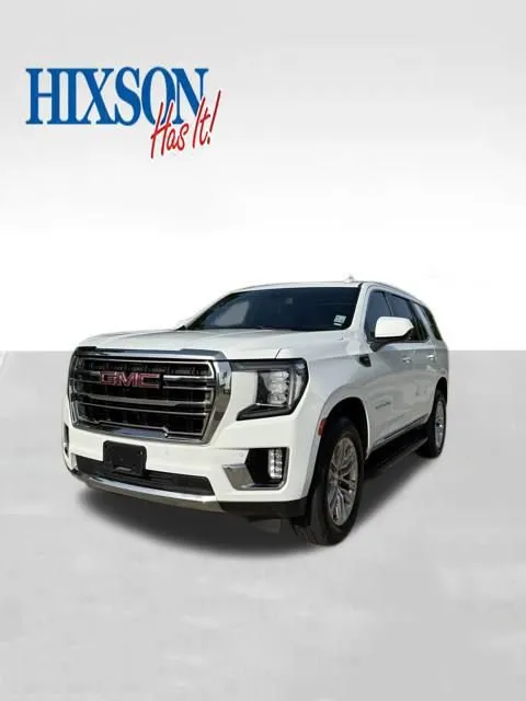 White 2021 GMC Yukon SLT for sale in Leesville, LA