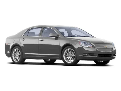 White 2009 Chevrolet Malibu LT w/1LT for sale in Leesville, LA