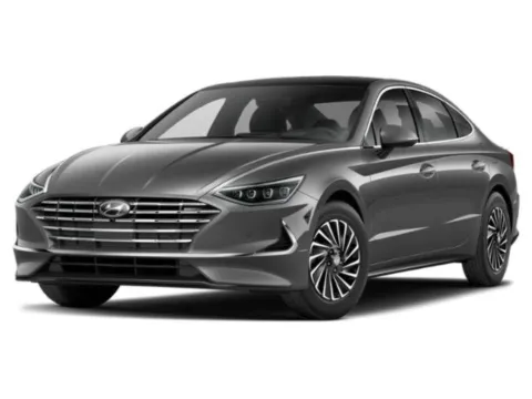 Red 2023 Hyundai Sonata Hybrid Limited for sale in Leesville, LA