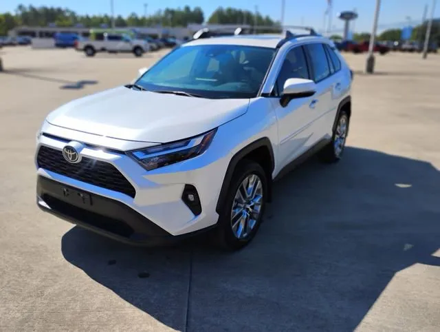 White 2025 Toyota RAV4 XLE Premium for sale in Leesville, LA
