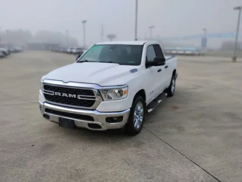White 2023 Ram 1500 Lone Star for sale in Leesville, LA