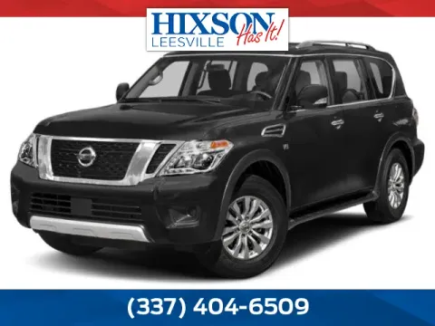 Silver 2018 Nissan Armada SV for sale in Alexandria, LA