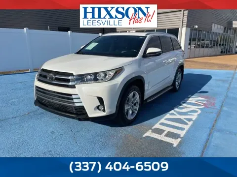 White 2019 Toyota Highlander for sale in Alexandria, LA