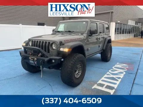 Gray 2021 Jeep Wrangler Unlimited Rubicon for sale in Alexandria, LA