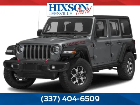 Gray 2021 Jeep Wrangler Unlimited Rubicon for sale in Alexandria, LA