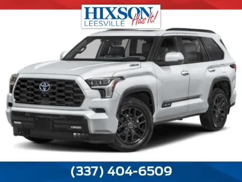 Gray 2024 Toyota Sequoia Platinum for sale in Alexandria, LA