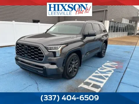 Gray 2024 Toyota Sequoia Platinum for sale in Alexandria, LA