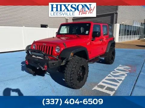 Red 2017 Jeep Wrangler Unlimited Sport for sale in Alexandria, LA
