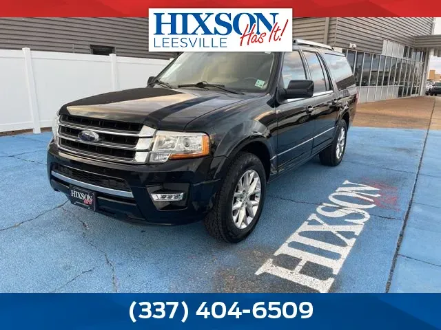 Black 2016 Ford Expedition EL Limited for sale in Alexandria, LA