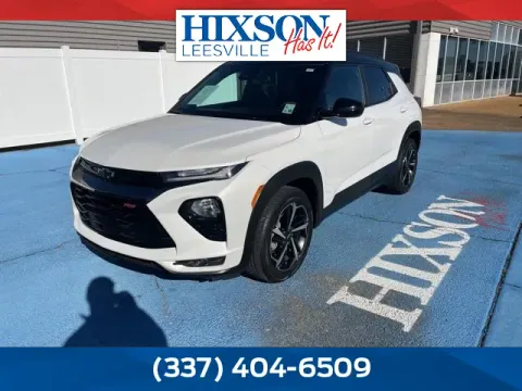 White 2023 Chevrolet Trailblazer RS for sale in Alexandria, LA