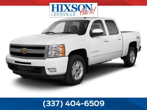 White 2013 Chevrolet Silverado 1500 LT for sale in Alexandria, LA