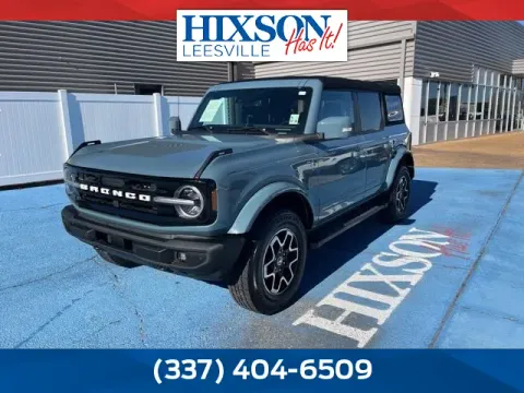 Blue 2022 Ford Bronco Outer Banks for sale in Alexandria, LA