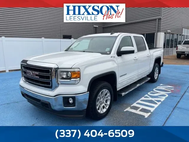 White 2015 GMC Sierra 1500 SLE for sale in Alexandria, LA