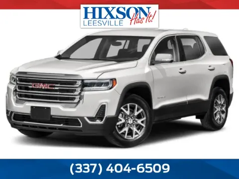 White 2021 GMC Acadia SLE for sale in Alexandria, LA