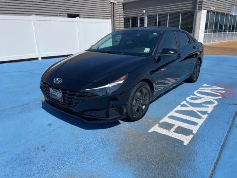 Black 2023 Hyundai Elantra Hybrid Blue for sale in Alexandria, LA
