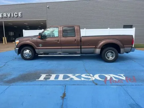 Brown 2011 Ford Super Duty F-350 DRW Lariat for sale in Alexandria, LA