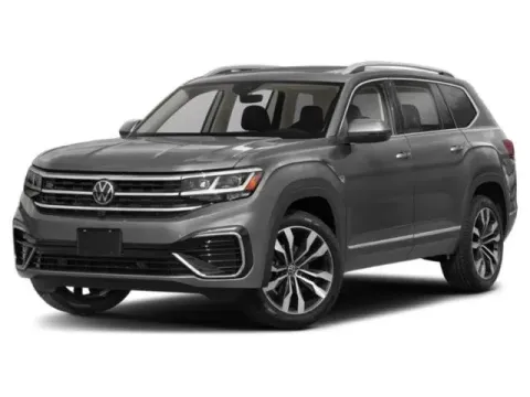 Blue 2021 Volkswagen Atlas 3.6L V6 SEL Premium R-Line for sale in Alexandria, LA
