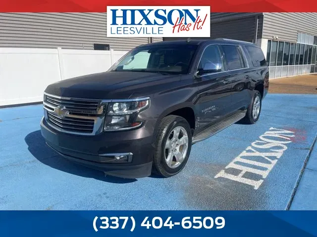 Gray 2015 Chevrolet Suburban LTZ for sale in Alexandria, LA