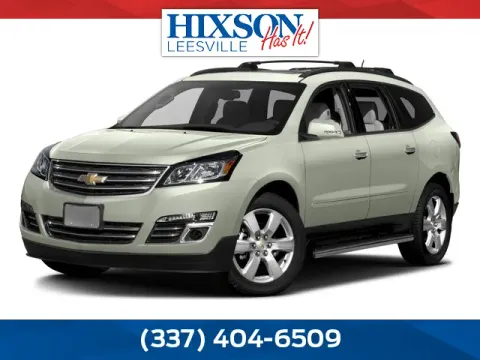 White 2016 Chevrolet Traverse LTZ for sale in DeRidder, LA