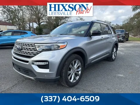 Silver 2022 Ford Explorer Limited for sale in DeRidder, LA