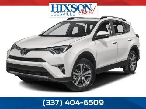 Red 2017 Toyota RAV4 XLE for sale in DeRidder, LA