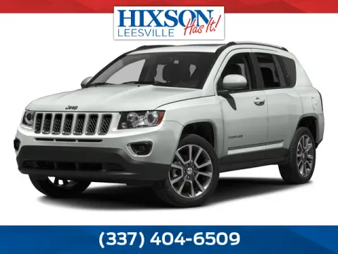 White 2016 Jeep Compass Latitude for sale in DeRidder, LA